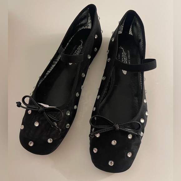 JEFFREY CAMPBELL Free People Shine For You Ballet Flats - Picture 1 of 2